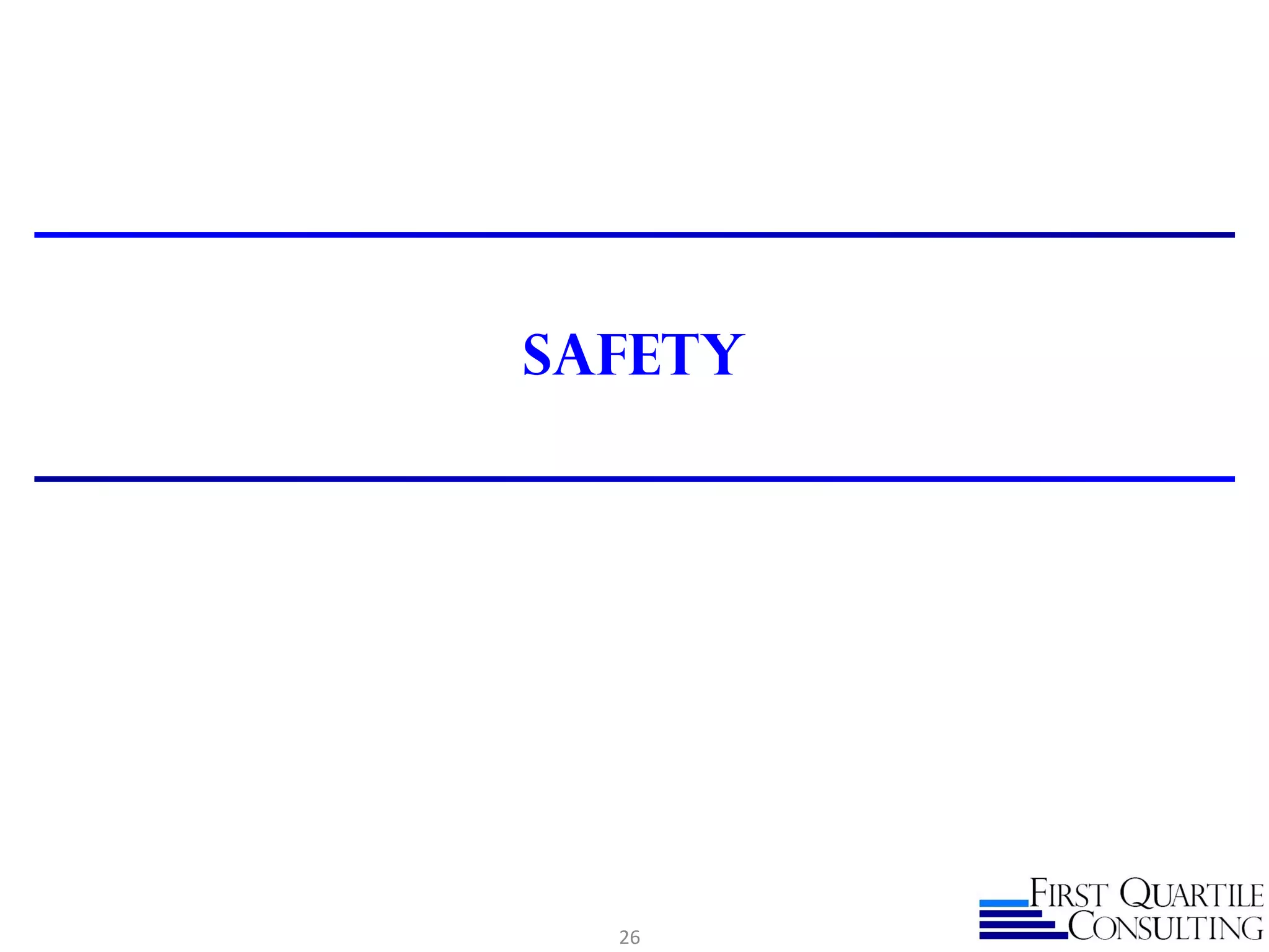 Safety
26
 