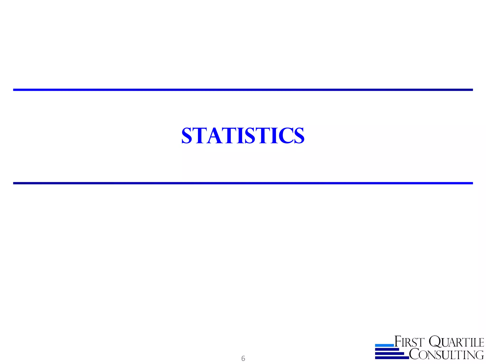 Statistics
6
 