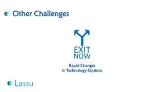 Other ChallengesRapid Changes in Technology Options  