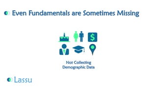 Even Fundamentals are Sometimes MissingNot Collecting Demographic Data  