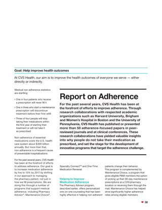 2014 cvs health csr | PDF