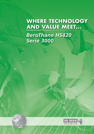 WHERE TECHNOLOGY
AND VALUE MEET...
BeroThane HS420
Serie 3000
 