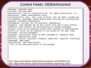 Understanding Debian Packages (2014) | PPT