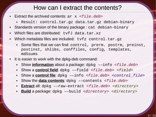 Understanding Debian Packages (2014) | PDF