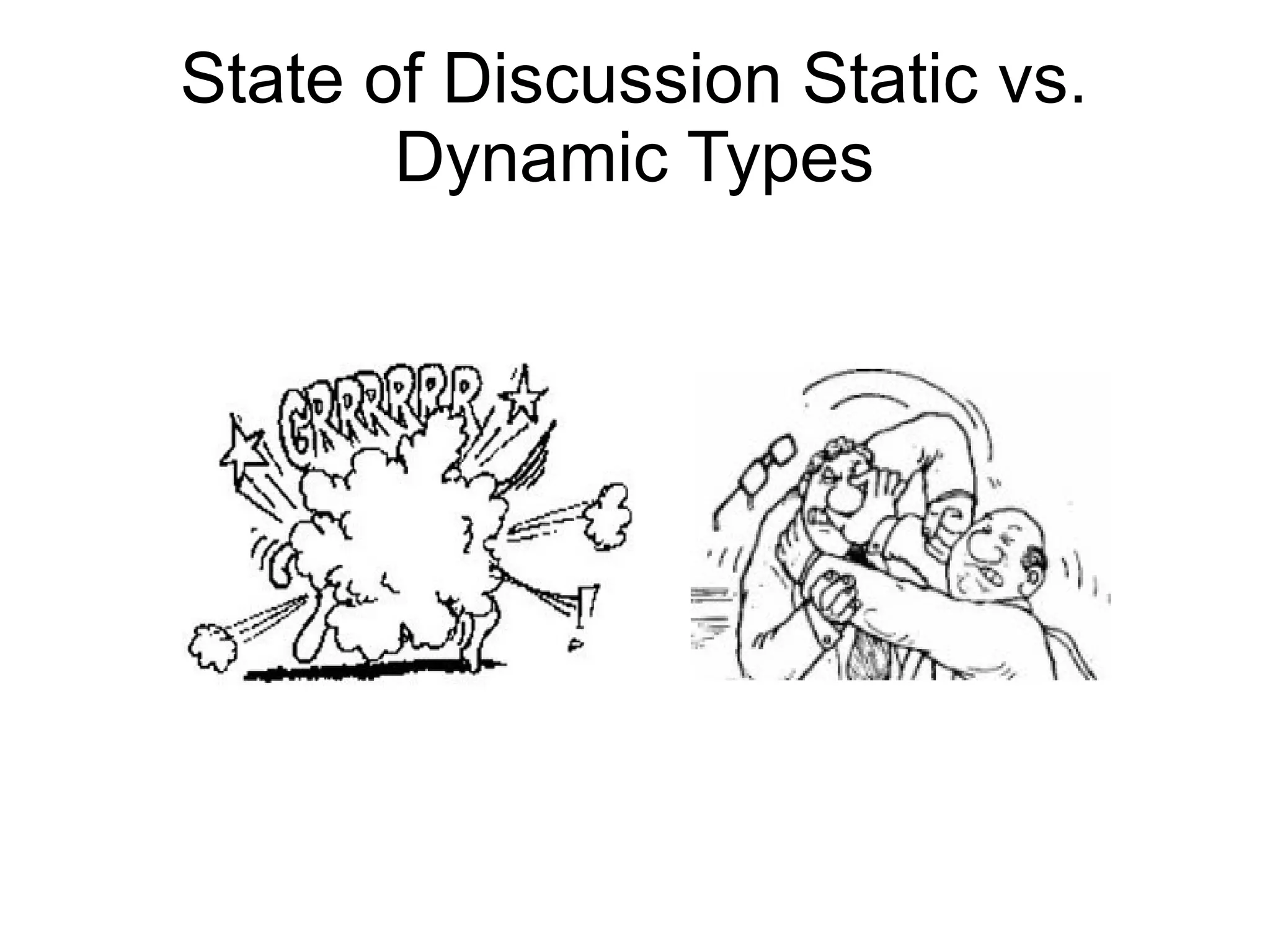 What do we really know about the differences between static and dynamic ...