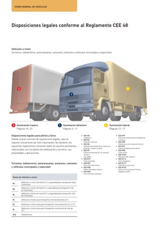 Ece R48 Color Catálogo HELLA_Disposiciones legales para vehículos a motor y remolques ...