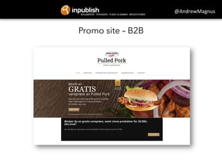 @AndrewMagnus 
Promo site – B2B 
 