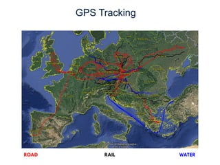 GPS Tracking
ROAD RAIL WATER
 