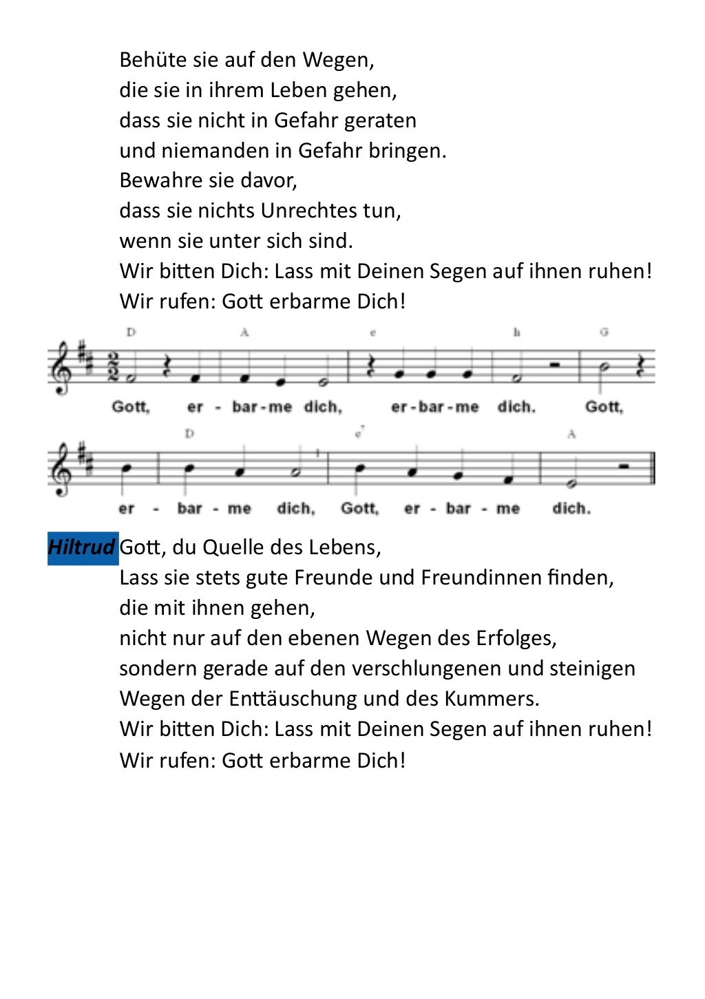 2014 du bist ein segen