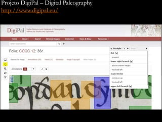 e-dictor - uma ferramenta para as humanidades digitais 