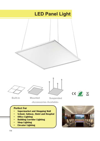 Led Panel Catalog 2014 Energyled catalog | PDF