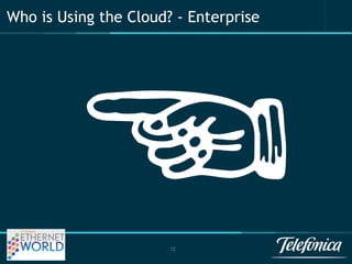 Who is Using  
the Cloud? - Enterprise 12 
 