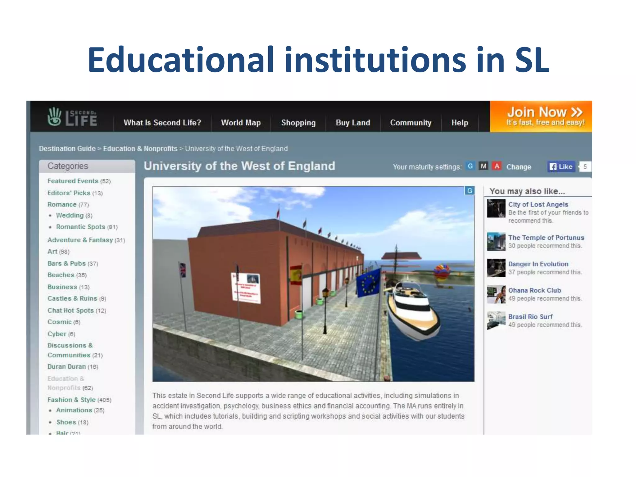 Educational institutions in SL

 