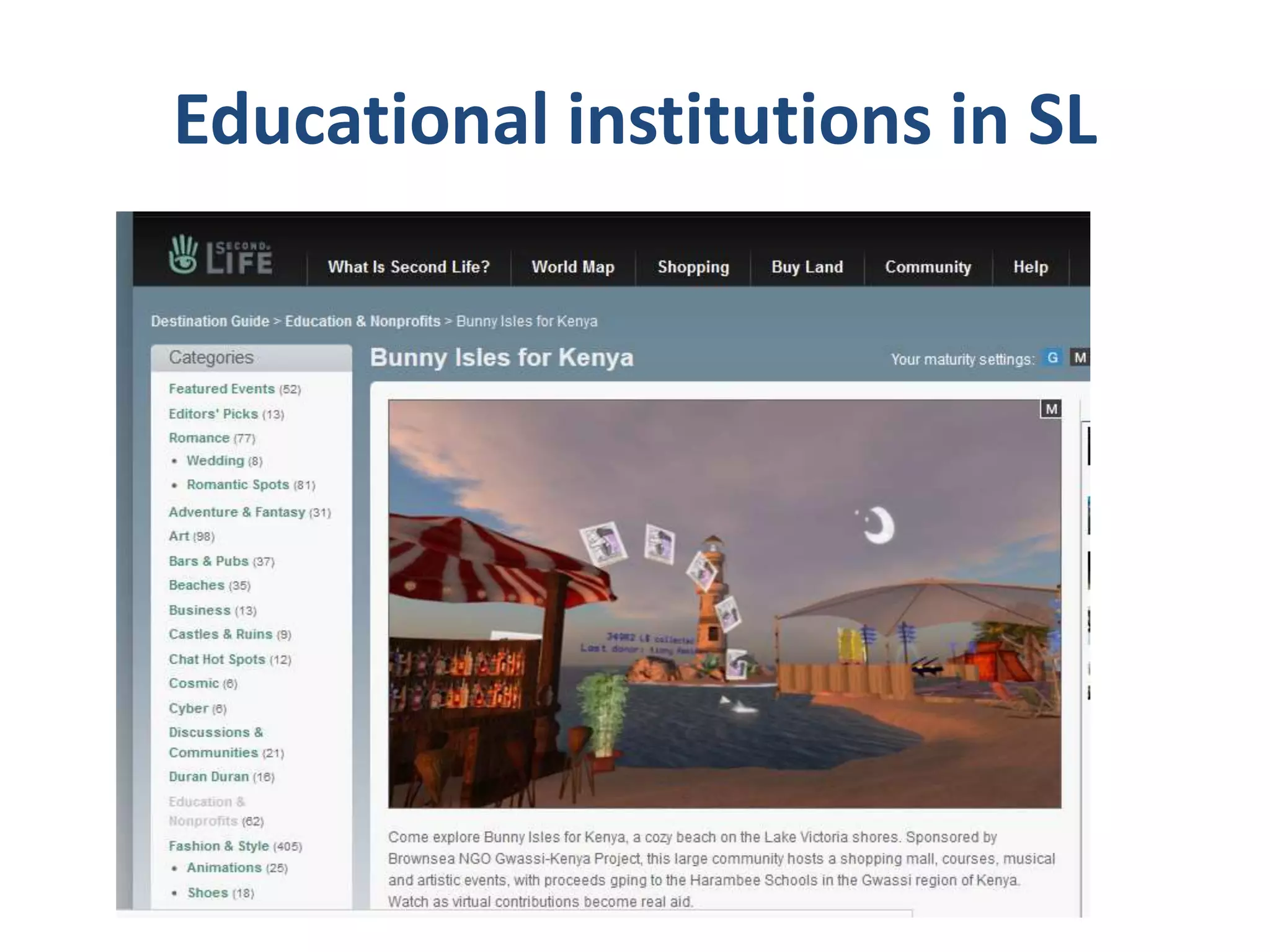 Educational institutions in SL

 