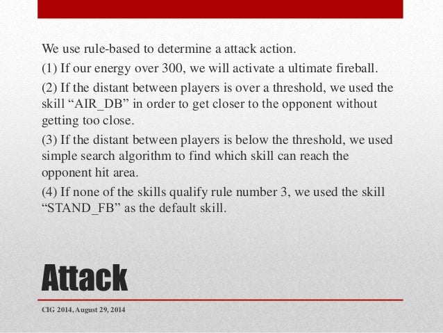 stand competition determines how different