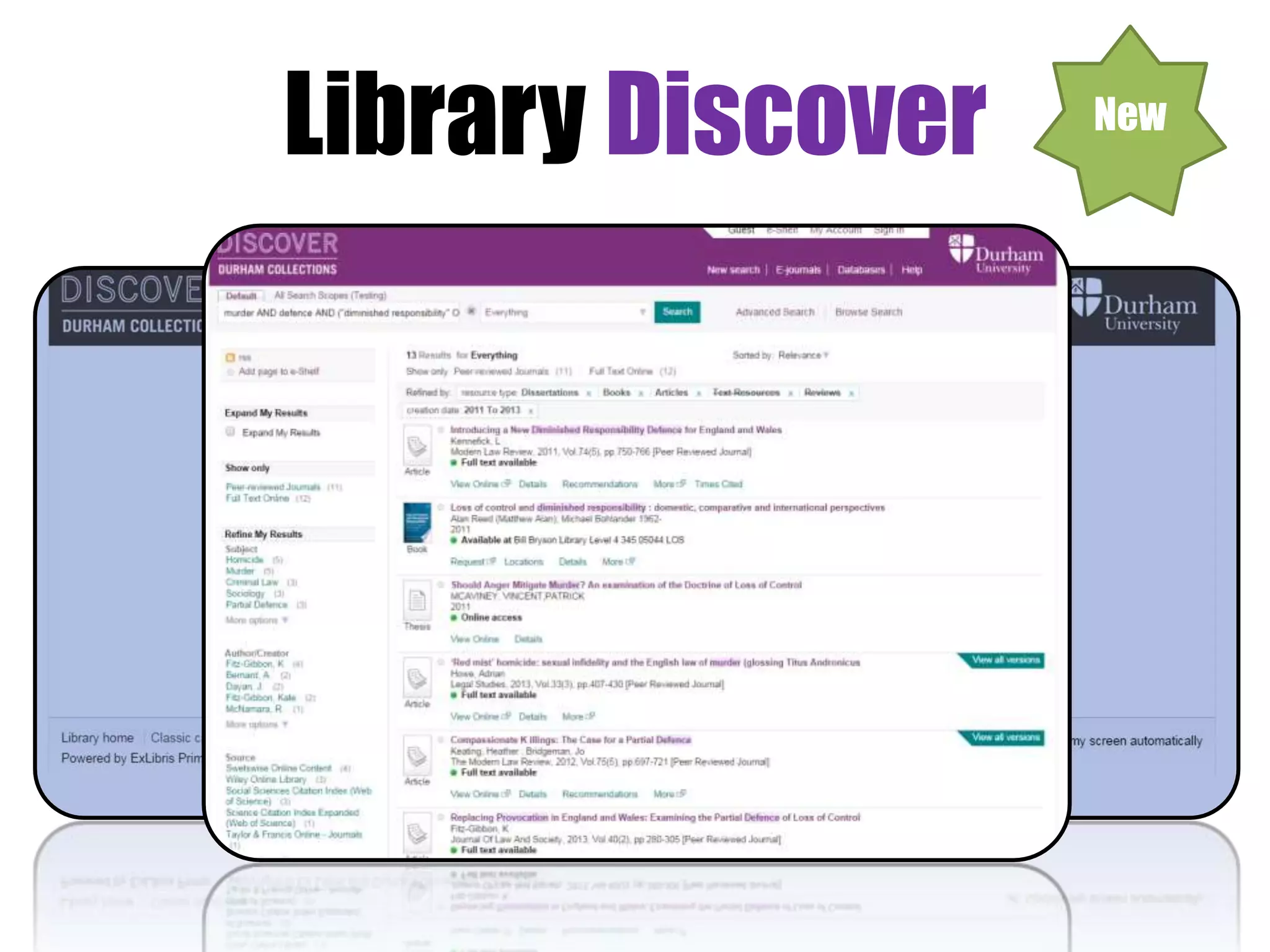 Library Discover New 
 