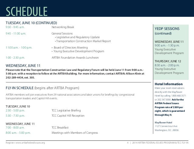 2014 Fip Tcc Program Of Events And Agenda