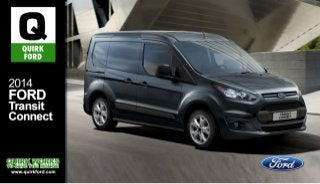 2014 Ford Transit Connect Brochure | Ford MA Dealer