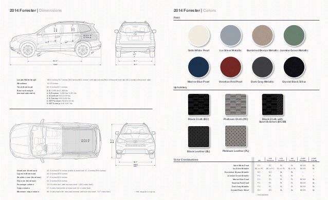 2014 Subaru Forester Brochure