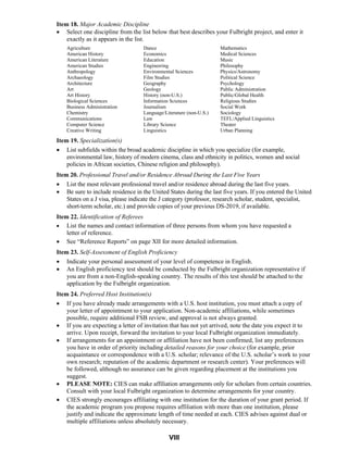 2014 Fulbright Scholar Application Pdf