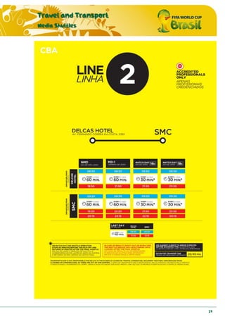 Travel and Transport
Media Shuttles
29
 