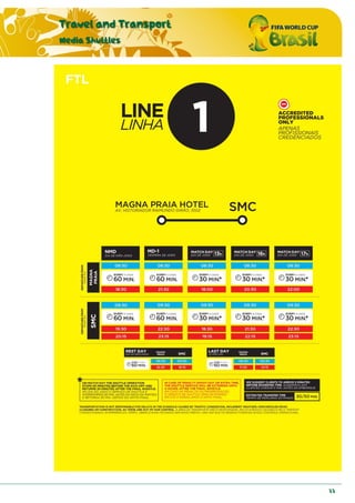 Travel and Transport
Media Shuttles
33
 