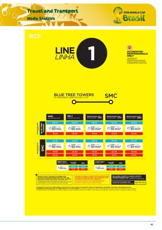 Travel and Transport
Media Shuttles
41
 