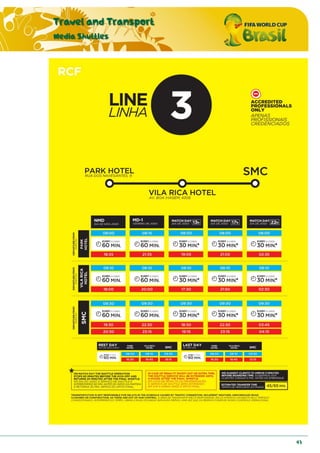 Travel and Transport
Media Shuttles
43
 