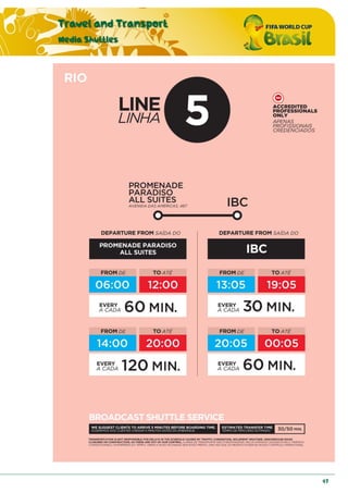 Travel and Transport
Media Shuttles
47
 