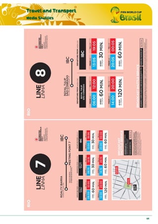 Travel and Transport
Media Shuttles
49
 