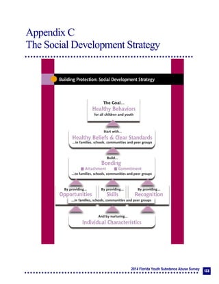 2014 Florida Youth Substance Abuse Survey
133
Appendix C
The Social Development Strategy
Appendix C: The Social Development Strategy
 
