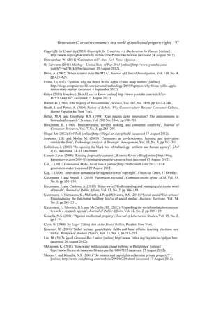 Generation-C - Innovation, UGC, IP laws, Social Media, Hacking, iPhone, DRM, User innovation