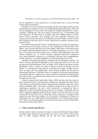 Generation-C - Innovation, UGC, IP laws, Social Media, Hacking, iPhone, DRM, User innovation