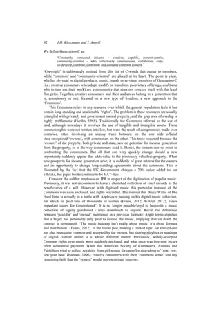 Generation-C - Innovation, UGC, IP laws, Social Media, Hacking, iPhone, DRM, User innovation