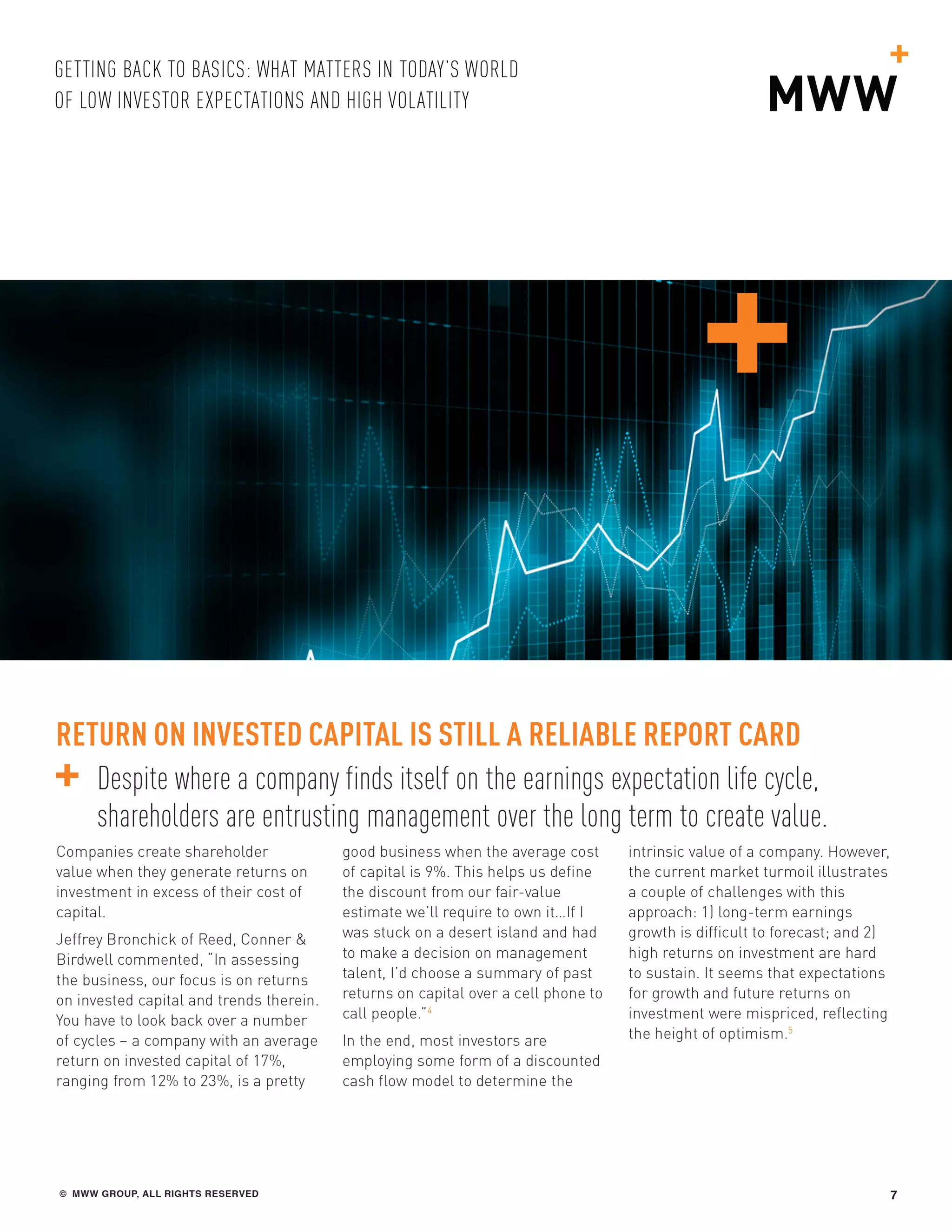 Getting Back to Basics: Communicating Your Company's Value