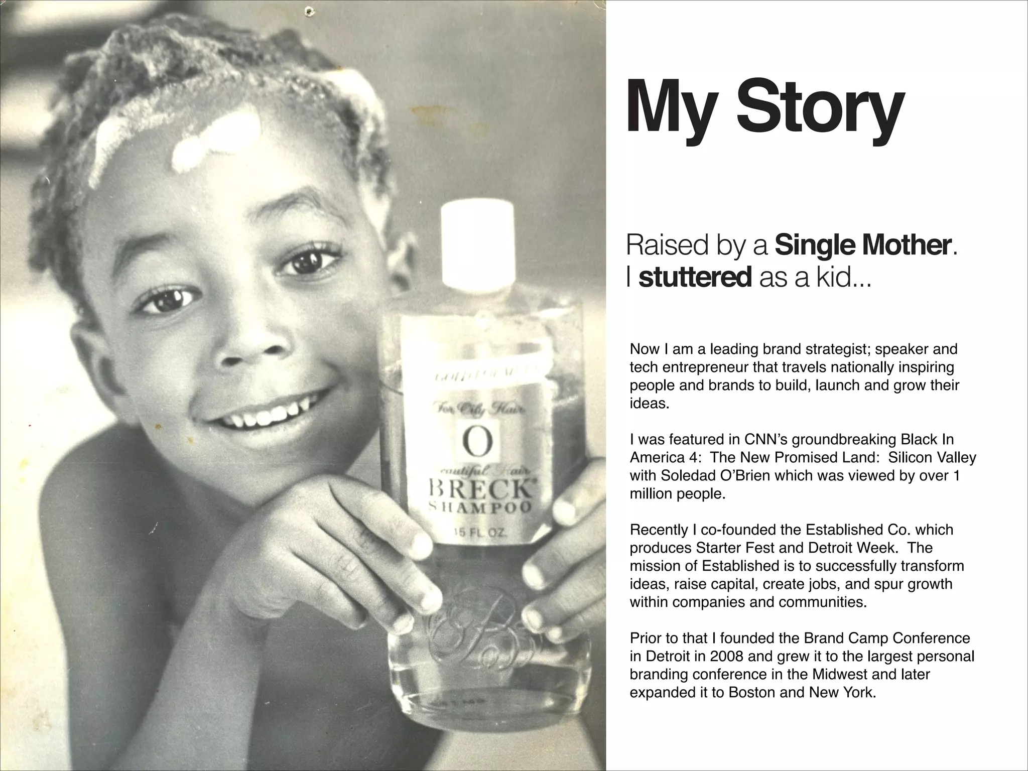 I spoke to
people in 2013.
 