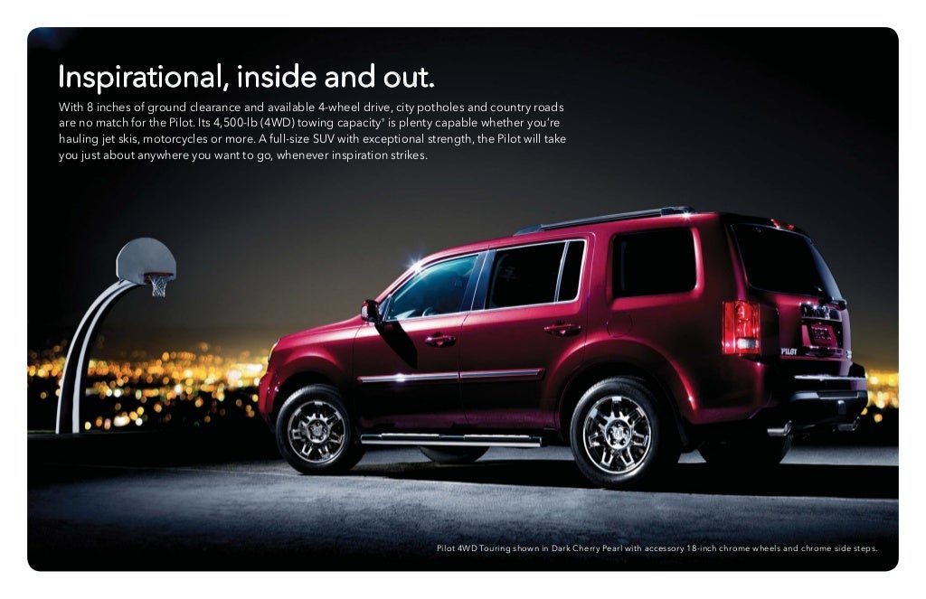 2014 Honda Pilot Brochure for El Paso, Las Cruces, Alamogordo Honda