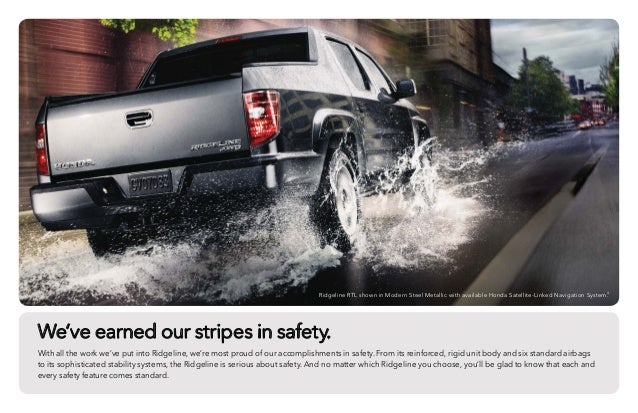 2014 Honda Ridgeline Brochure for El Paso, Las Cruces ...