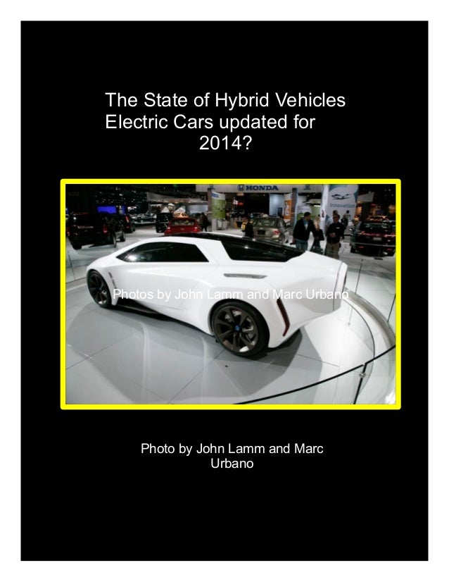 2014 hybrid vehicles updates