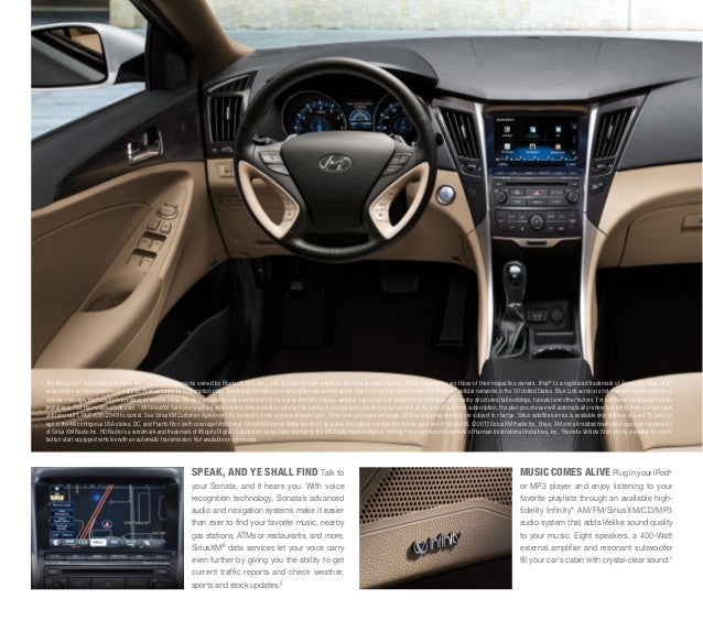 hyundai sonata infinity sound system