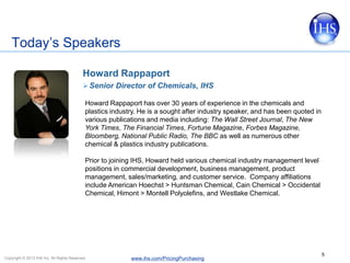 IHS Material Price Outlook: A 2014 Buyer’s Guide | PPT