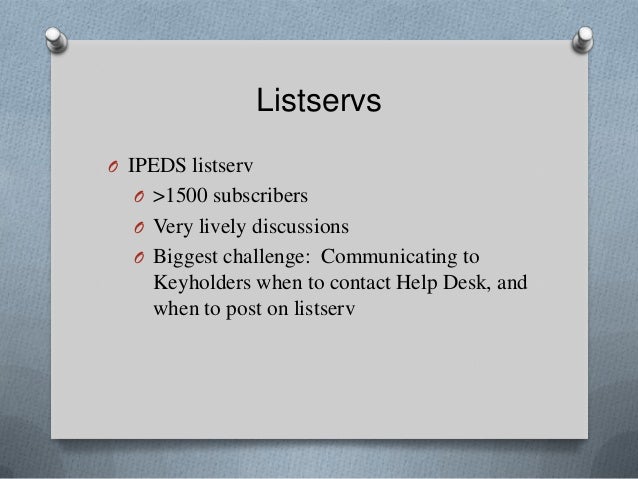 Spring 2014 Ipeds Workshop