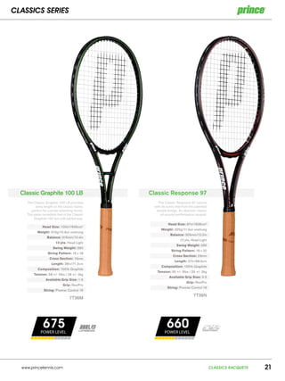 prince classic graphite 100