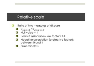 Relative Risk Null Value 2014 lab slides_mo_a | PDF