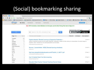 (Social) bookmarking sharing 
 
