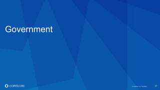 © comScore, Inc. Proprietary. 
27 
Government  