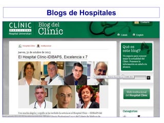 Blogs de Hospitales
 