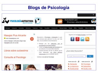 Blogs de Psicología
 