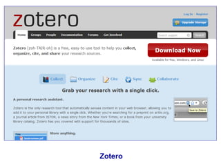 Zotero
 