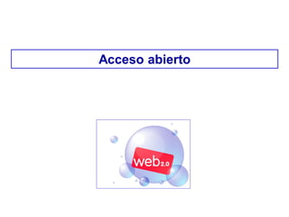 Acceso abierto
 